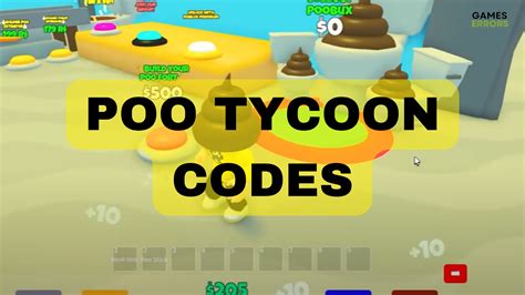 Poo Tycoon Codes - Roblox - June 2023 -