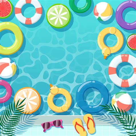 Pool Party Background