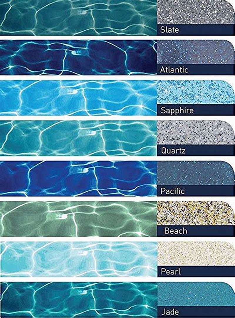 Pool Plaster Color Chart