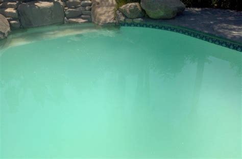 Pool Pump with Cloudy Pool Water