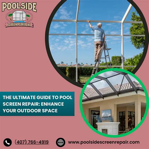 Pool Screen Repair Damage