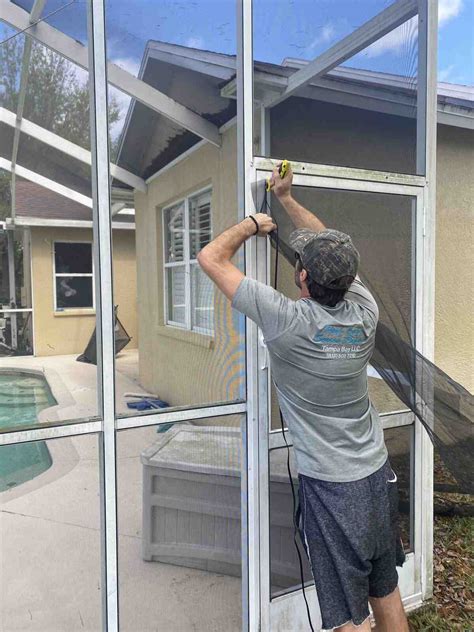 Pool Screen Repair Tampa FL
