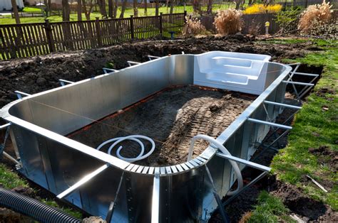 Pool Zum Eingraben