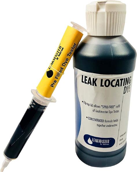 Pool leak detection kit
