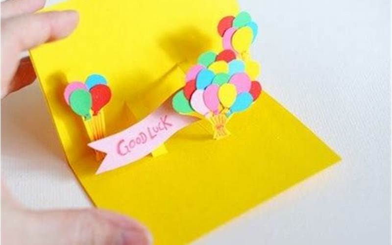Pop Up Card Making Material Image