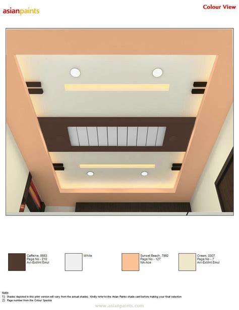 Pop Ceiling Paint Color