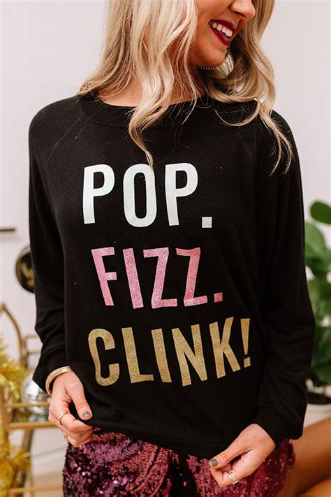 Get Festive with Pop Fizz Clink Sweatshirt - Shop Now!