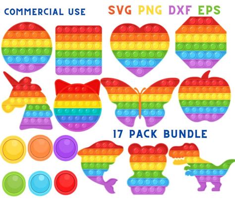 Fidget Your Way to Creativity with Pop It Fidget SVG: Unlimited Patterns for Unique DIY Projects