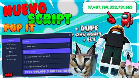 Pop It Trading Dupe Script Hack GUI Roblox