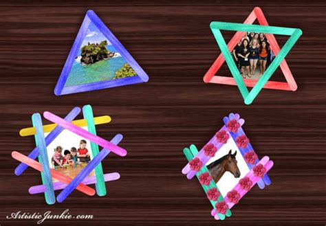 Pop Stick Photo Frame