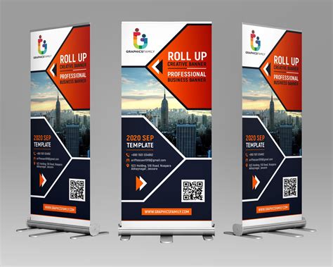 Pop Up Banner Design Template - Professional Format Templates
