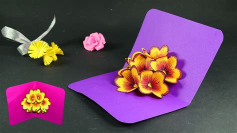 Pop Up Card Making Step By Step