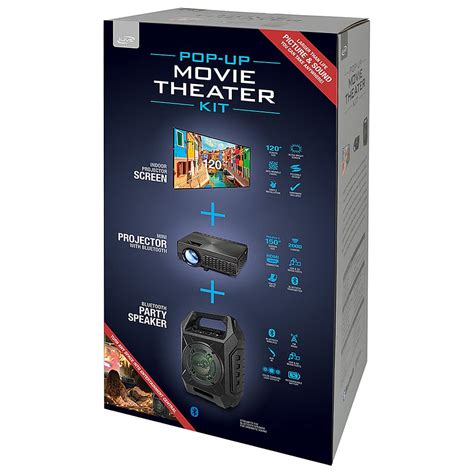 Experience Outdoor Cinema like Never Before with Pop Up Movie Theater Kit | Ultimate Movie Night Experience!