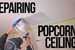 Popcorn Ceiling Texture Repair