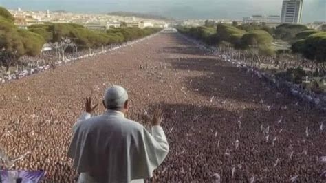 Pope Addressing Crowd