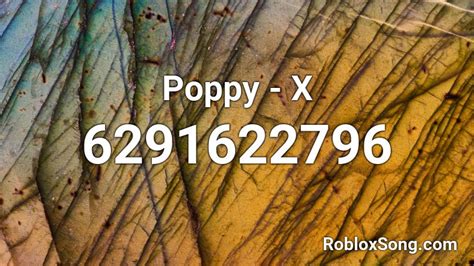 Poppy Roblox ID