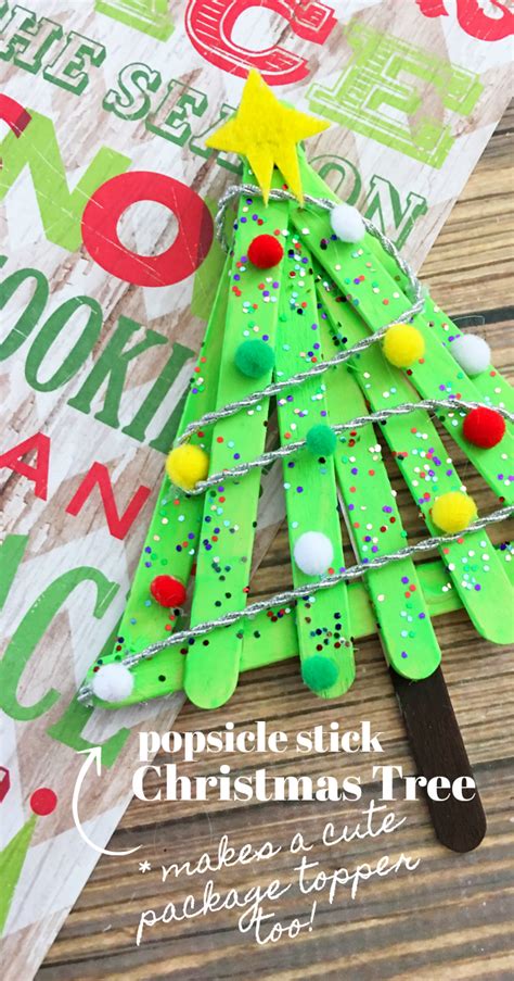 Popsicle Stick Christmas Tree