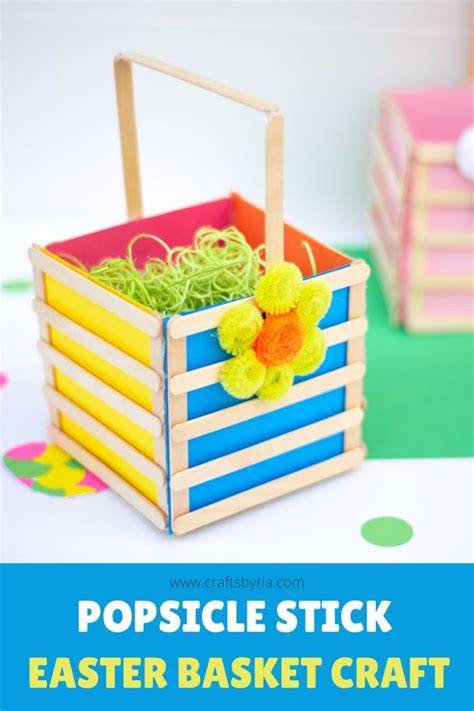 Popsicle Stick Easter Crafts