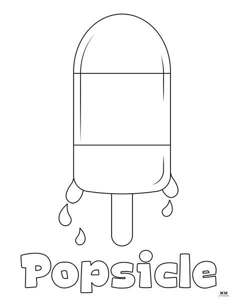 Popsicles Coloring Pages