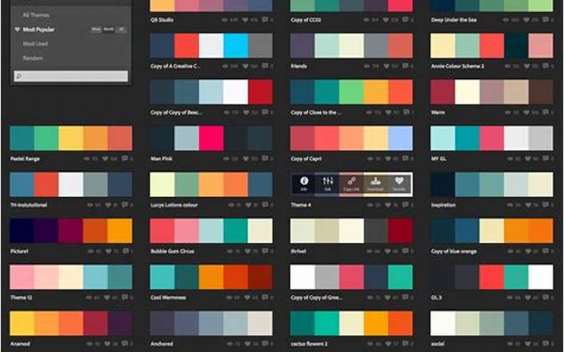 Popular Color Schemes