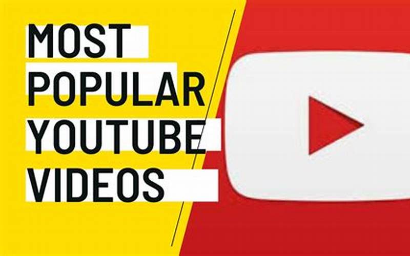Popular Videos On Youtube