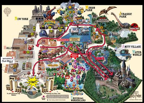 Popular Attractions USJ