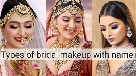 Popular Bridal Makeup Types
