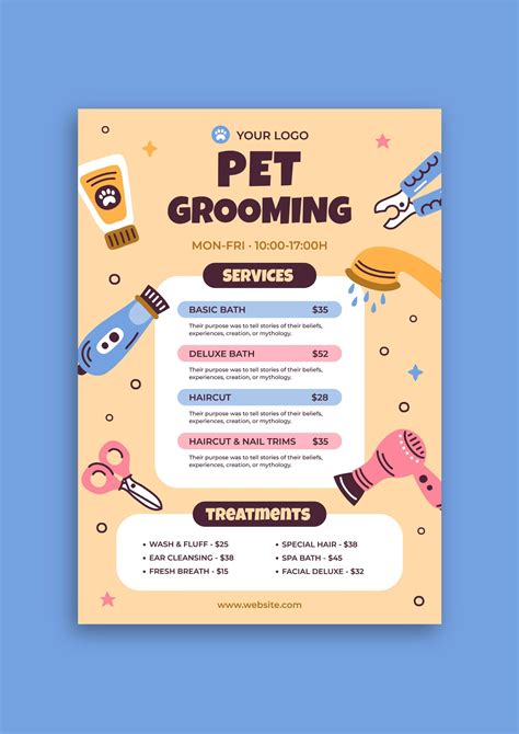 Popular Grooming Services Offered