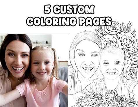 Popular Ideas for Custom Coloring Pages