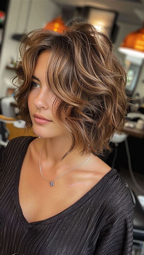 Popular Short Wavy Haircut Styles