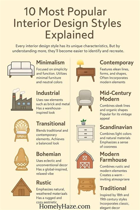 Popular Styles and Designs
