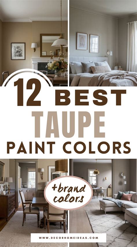 Popular Taupe Paint Colors 2018