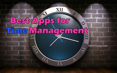 List of popular time management apps