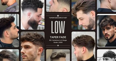 Popular Variations of the Low Fade