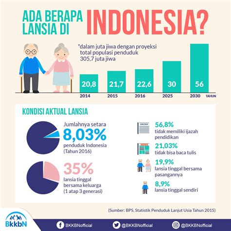 Populasi Lansia di Indonesia
