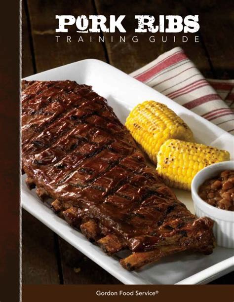 PorK RiBs - Gordon Food Service