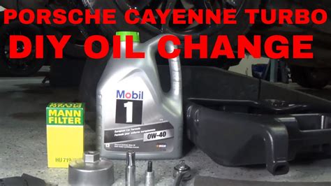 Porsche engine oil change
