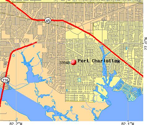 Port Charlotte Zip Code Map