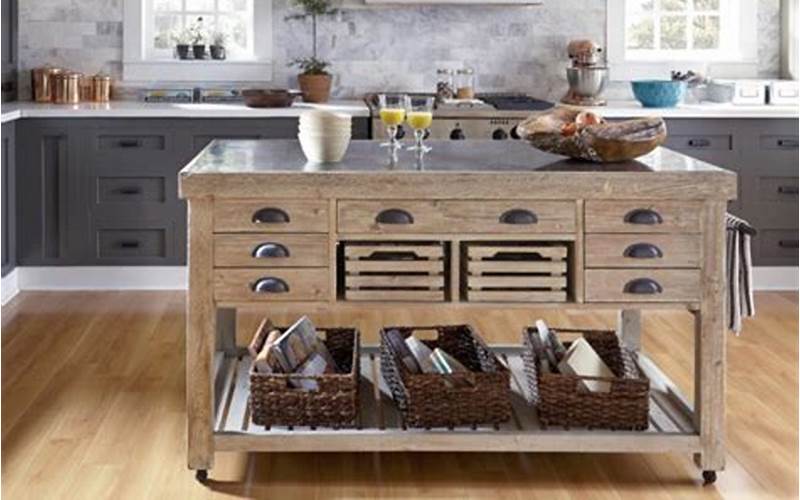 Portable Kitchen Island Material