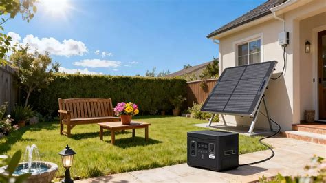 Portable Solar Generator For Whole House