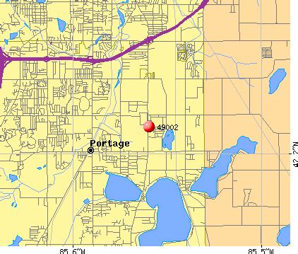 Portage Mi Zip Code Map