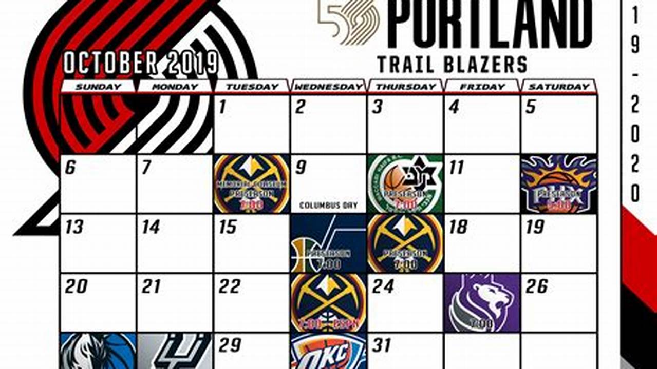 Portland Trail Blazers Summer League Schedule 2024