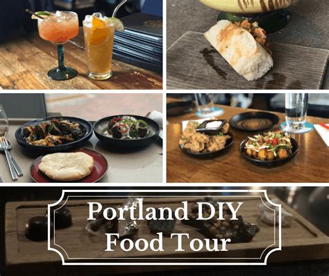 Group Participating in a Portland Food Tour