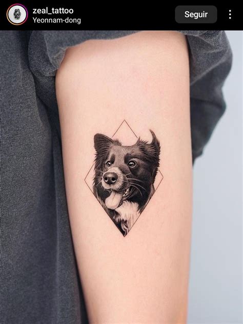 Portrait Tattoos Of Dogs