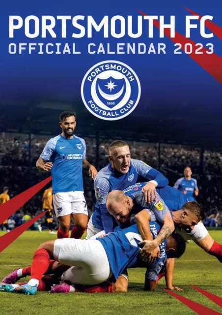 Portsmouth FC A3 2023 Calendars Wall Calendars