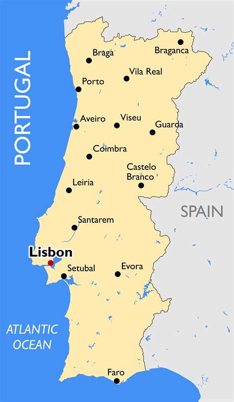 Portugal Map