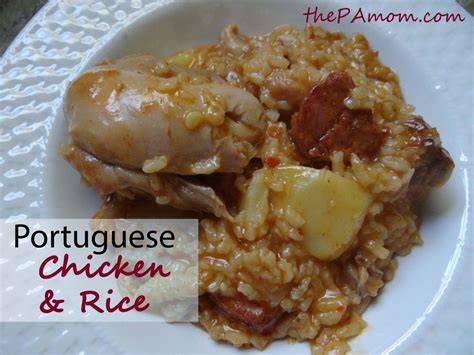 Portuguese Chicken And Rice - Chefinoz