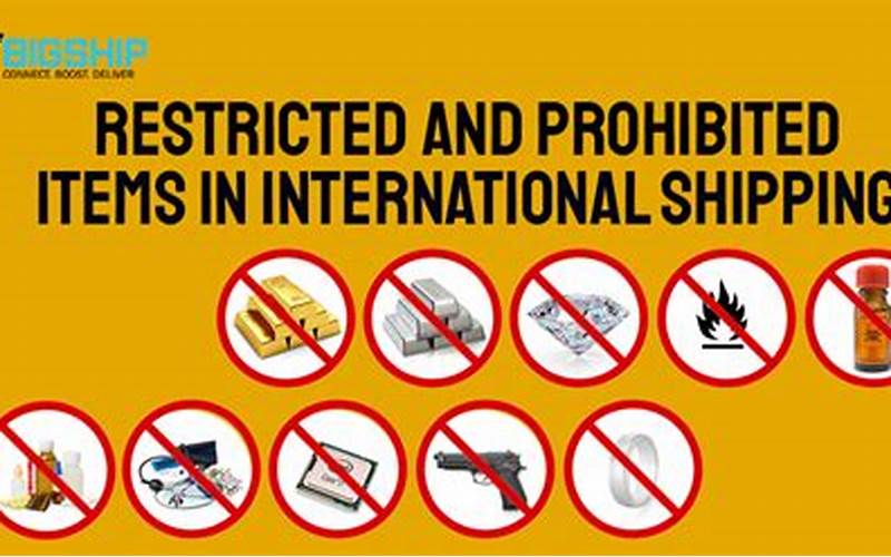 Pos Indonesia Prohibited Items
