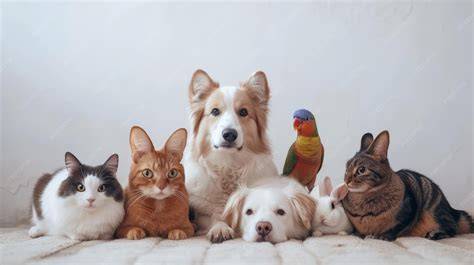 Posing with Pets