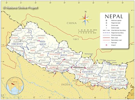 Posisi Geografis Nepal
